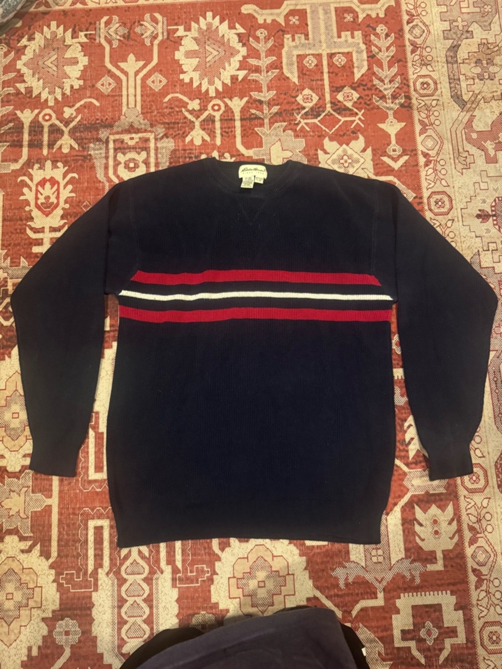 Eddie Bauer vintage navy sweater
